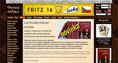 Desktop Screenshot of drevene-sachy.cz
