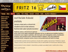 Tablet Screenshot of drevene-sachy.cz